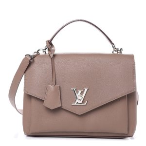Louis Vuitton Soft Calfskin Leather Mylockme BB Shoulder Bag Small