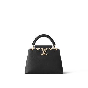 Louis Vuitton Capucines BB Black Handbag