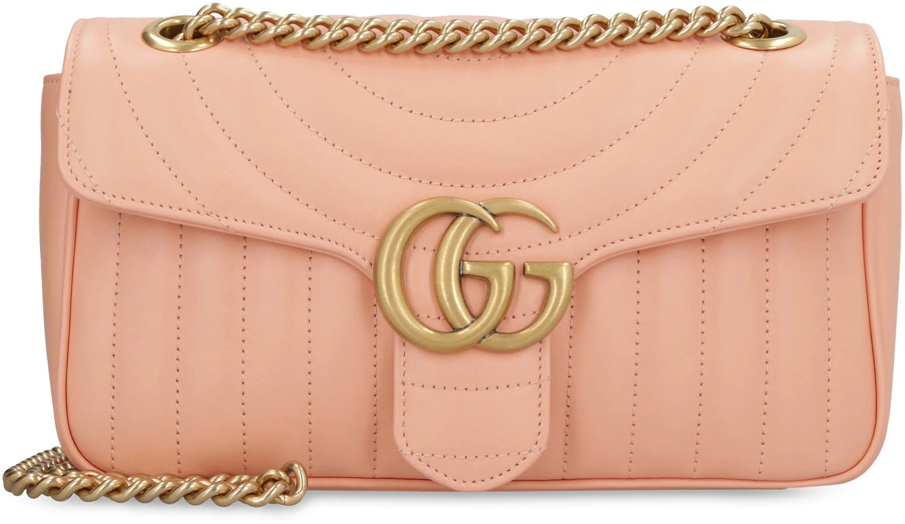 Gucci Marmont Leather Shoulder Bag