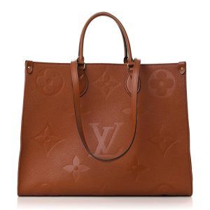 Louis Vuitton Empreinte Monogram Giant Onthego GM Cognac