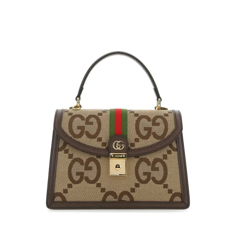 GUCCI Ophidia GG Small Top Handle Bag