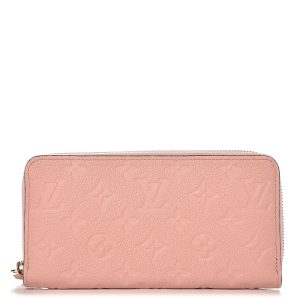 Louis Vuitton Empreinte Zippy Wallet Rose Poudre