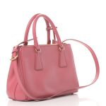 Prada Galleria Saffiano Leather Medium Bag Pink